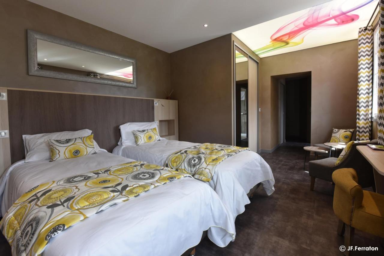 Logis Hotel Beau Site Loubaresse  ภายนอก รูปภาพ